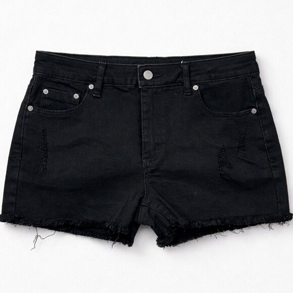 Tractr Other - TRACTR Black Brittany cut off denim shorts girls size 16 NWT
